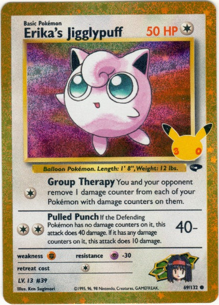 Erika's Jigglypuff 69/132 - 30th Celebration Classic Collection (ENG)