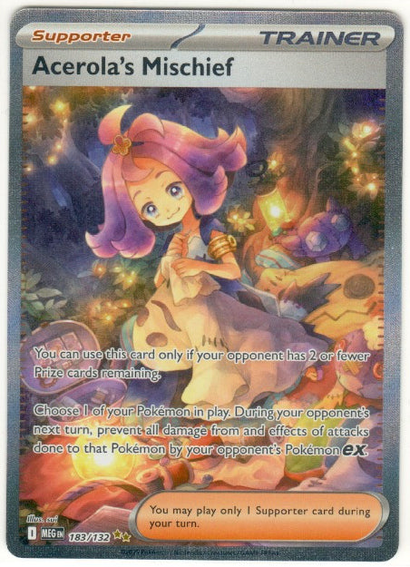 Acerola's Mischief SIR 183/132 - Mega Evolution (ENG)