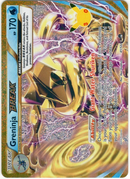 Greninja BREAK 41/122 – 30th Anni (ENG)