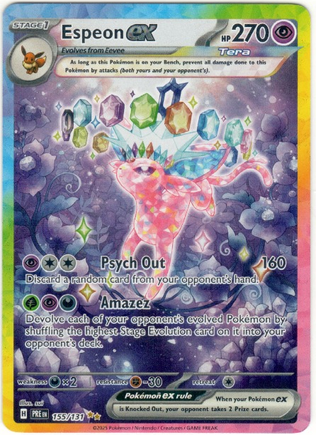 Espeon ex 155/131 - Prismatic Evolutions (SIR)