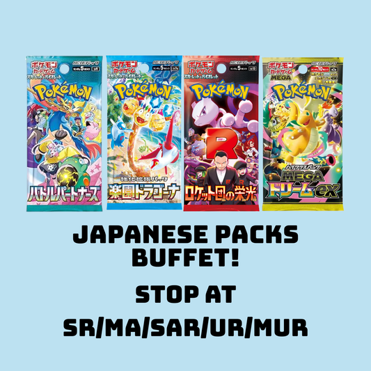 JAPANESE PACKS BUFFET!