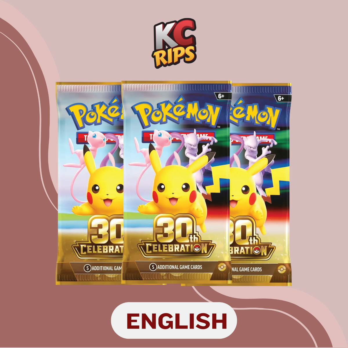 [ENGLISH] Pokémon 30th Celebration Booster Packs